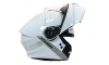 CAPACETE ARTICULADO EBF XTROY MSV 722 SLD SHINE C/OCULOS BRANCO Nº 56/58/60/61